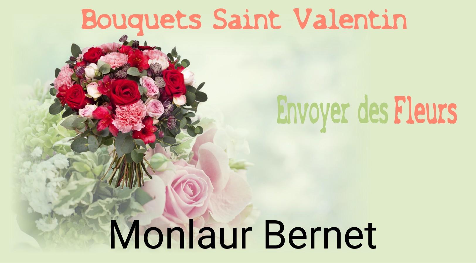 Roses de Saint-Valentin livrées à Monlaur-Bernet
